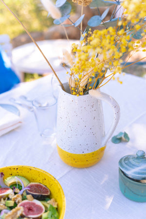 ZEST spotted ceramic jar lifestyle kitchen