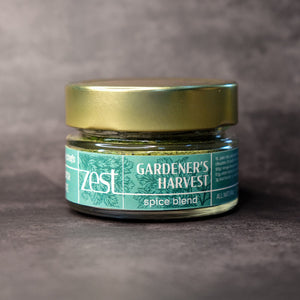 Gardener's Harvest herbes de Provence mediterranean herb blend in glass jar
