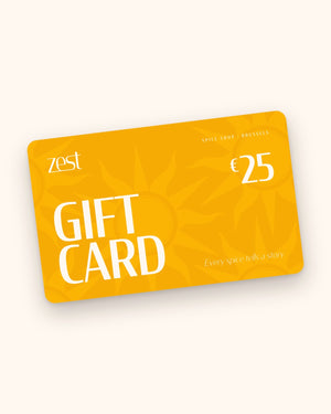 ZEST gift card of €25