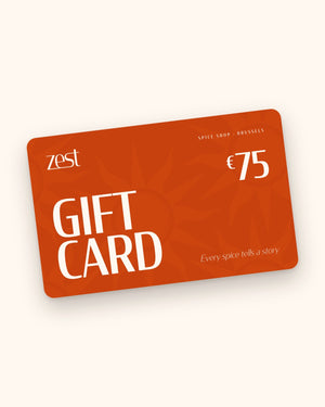 ZEST gift card of €75