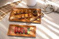 ZEST teak chopsticks handcrafted artisan detail