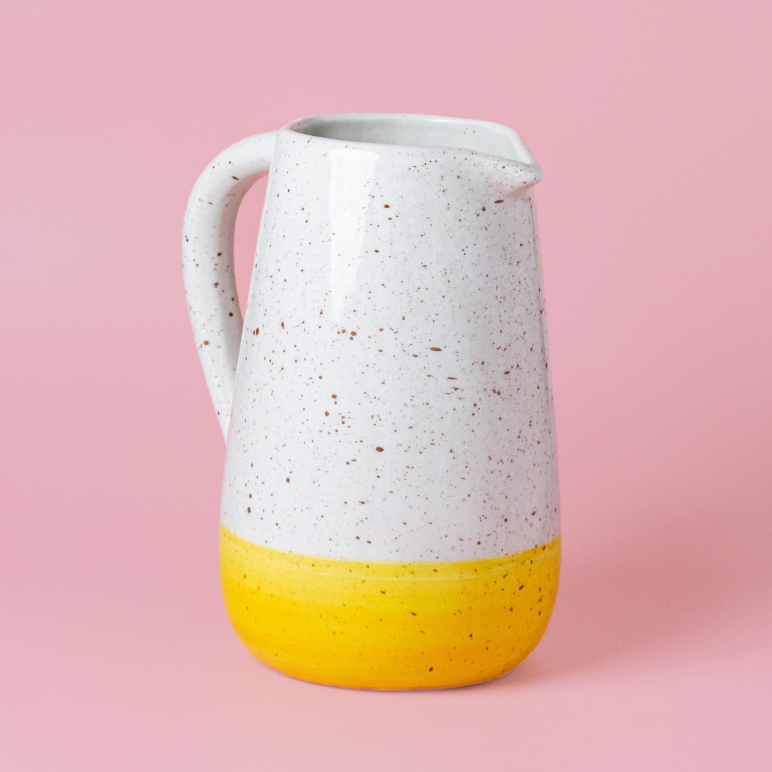 Large Spotted Ceramic Jar