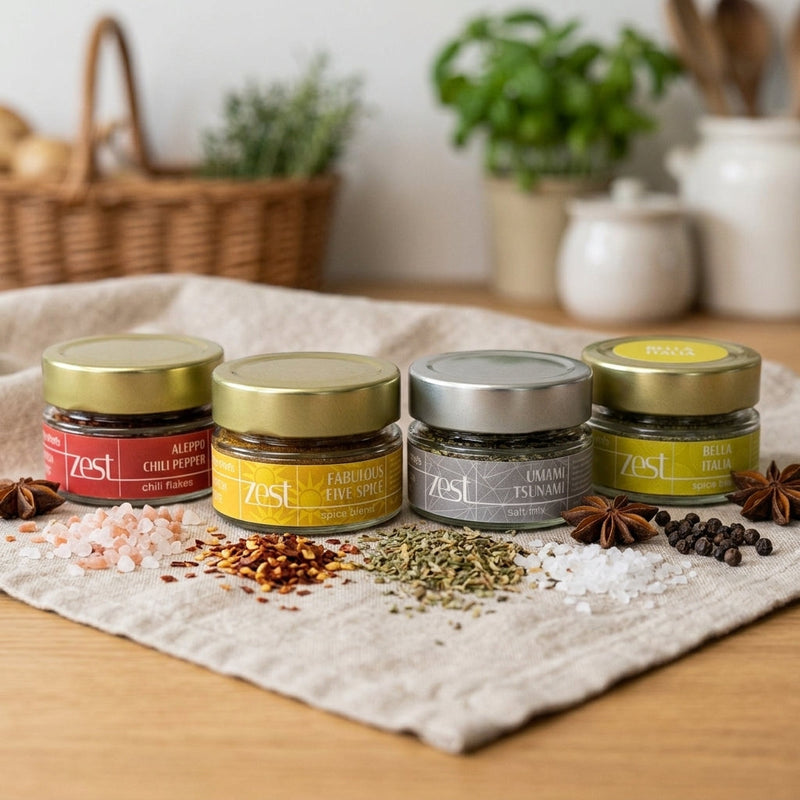 Chef's Starter Kit | 4 mélanges essentiels, coffret cadeau