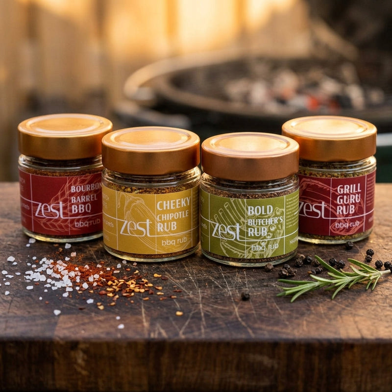 BBQ Master 4-pack | Coffret rubs barbecue