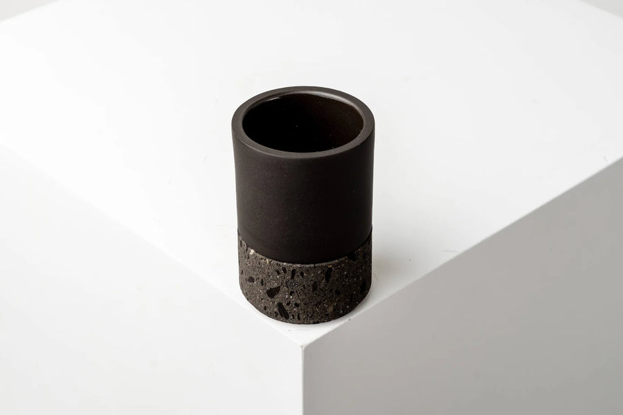 Mezcalitos cups styled with mezcal pour for tasting