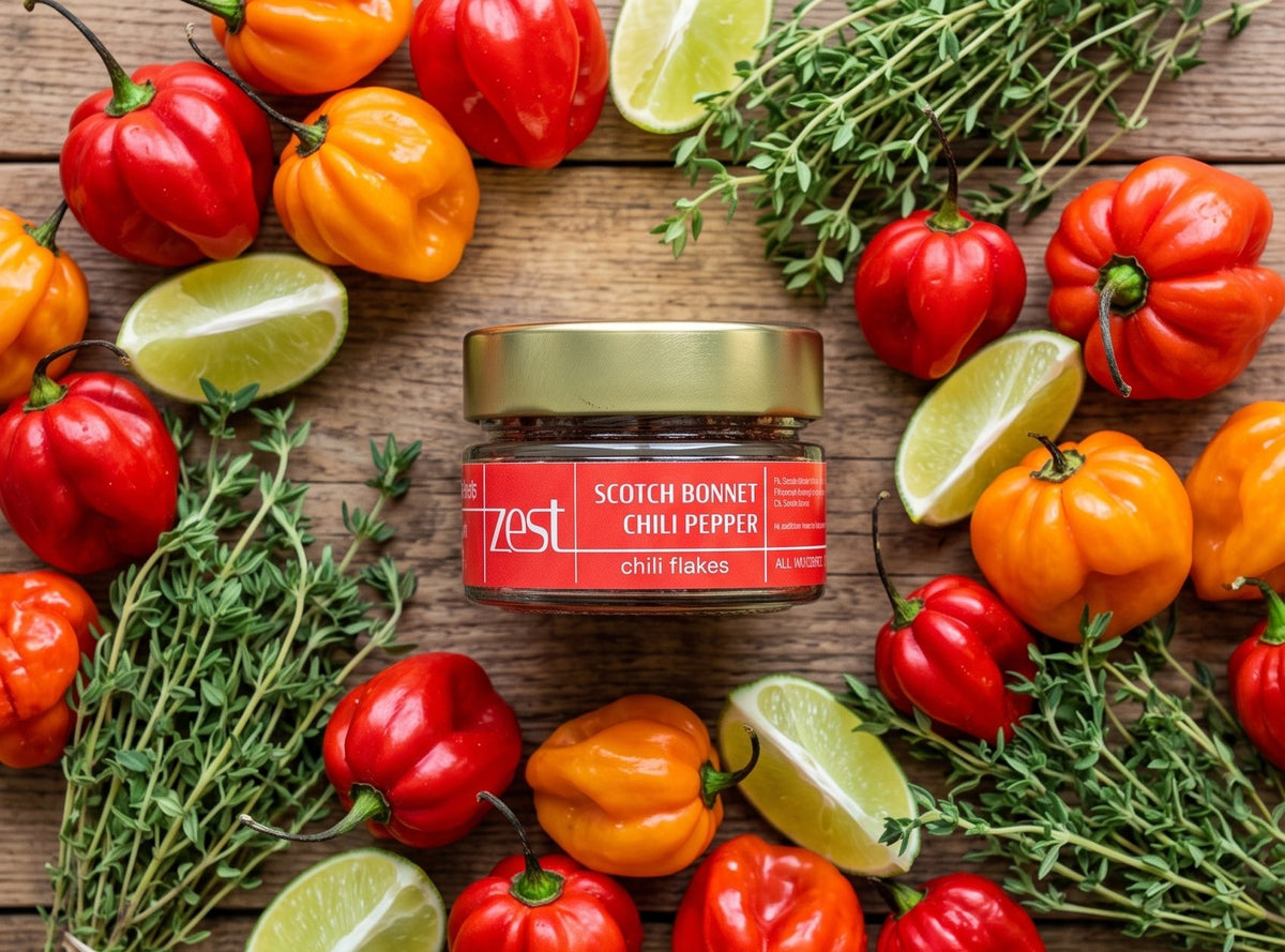 Scotch Bonnet Chili Flakes - editorial hero
