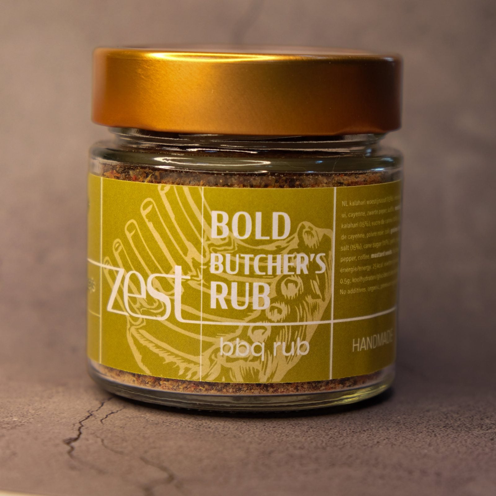 ZEST BBQ Master Pack premium rub jars