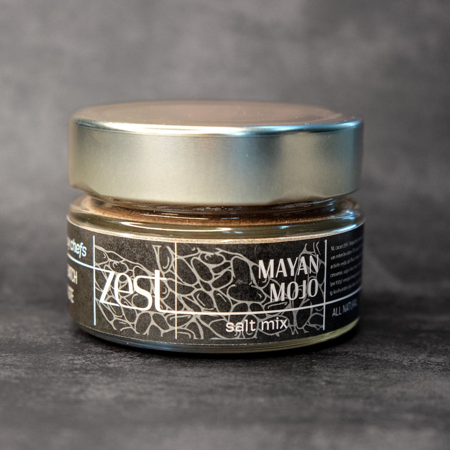 ZEST Mayan Mojo cacao chili salt blend