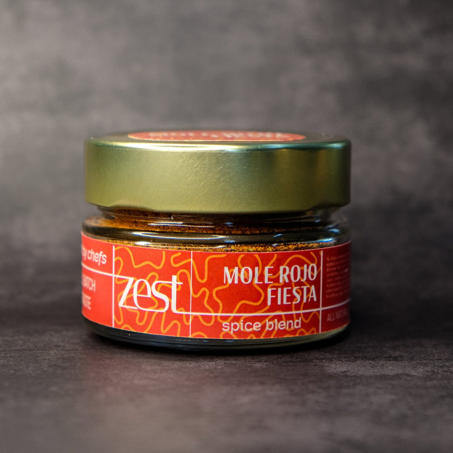 ZEST Mole Rojo Fiesta Mexican red mole spice blend