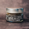 Smokin' Salt 'n Pepper smoked finishing salt with cracked black pepper