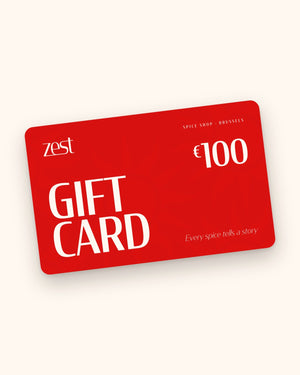 ZEST gift card of €100